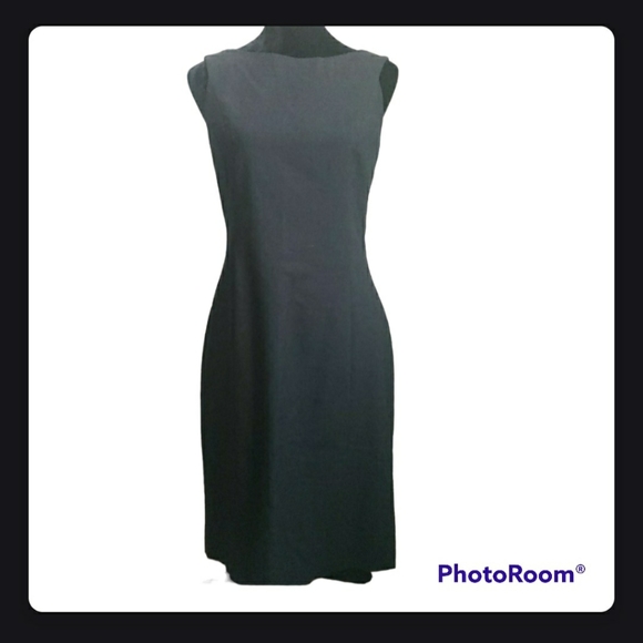 Shin Choi | Sheath Charcoal Black Dress Size 6 - Picture 2 of 9